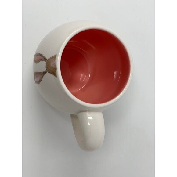 Rae Dunn EASTER Bunny Mug Rabbit Coffee Cup Ceramic New Kitchen Decor Holiday - Picture 3 of 7